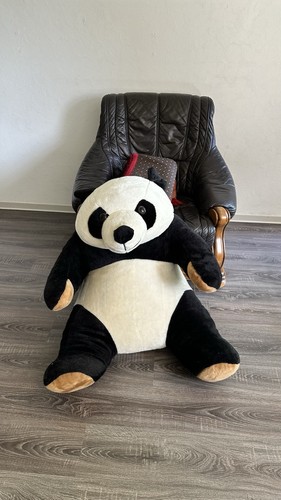 Xxl panda bär teddybär - teddybär, 1m