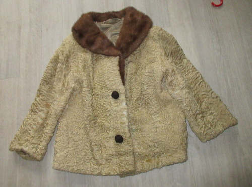 Pelzjacke nerz creme - pelzjacke,