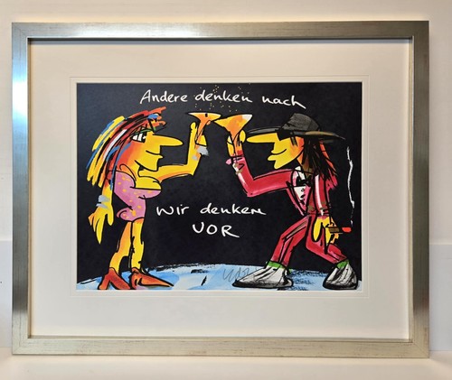 Farbsiebdruck udo lindenberg - lindenberg, "