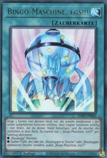 YuGiOh Bingo-Maschine, los!!! (V.2) RA02-DE062 Ultra Rare Deutsch Neu 1st