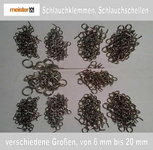 Schlauchklemmen federklemmen - schlauchklemmen,,