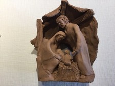 Krippe aus Ton Handarbeit ca