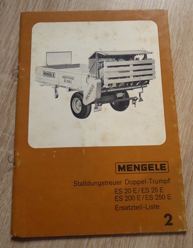 Mengele stalldungstreuer - mengele,