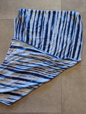 Damen Loop-Schal / -Tuch, blau/weiß, KIK, sehr guter Zustand!