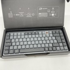 Logitech MX Mechanical Mini fÃ¼r Mac, Kabellose Tastatur mit Beleuchtung, Flache