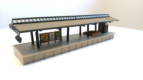 Vollmer bahnsteig dach - bahnsteig,