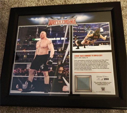 Wwe plaque brock - brock, lesnar
