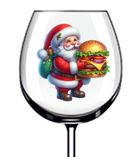 12x bunte weihnachten santa - 12x,