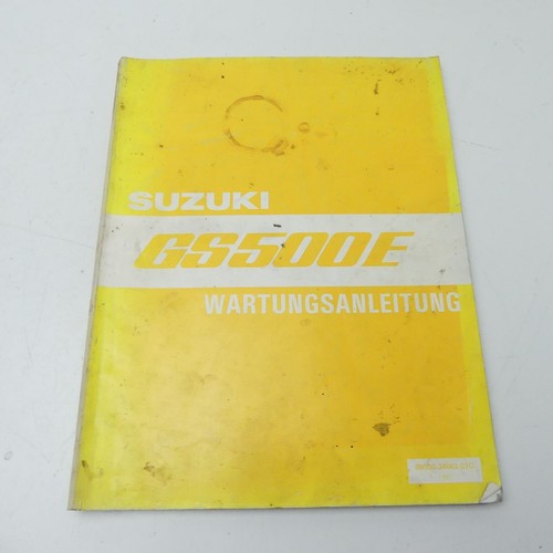 Original suzuki 500 e - original, gs