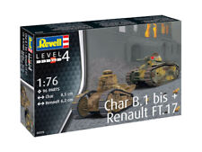 Revell BS-MILITAERFAHRZEUGE / WAFFEN Char B.1 bis & Renault FT.17 1 ;76