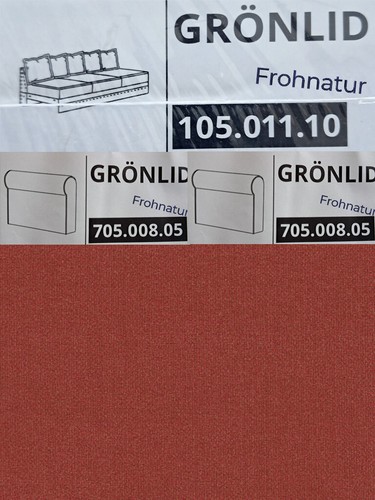 Ikea grönlid bezug 3er sofa - bezug,