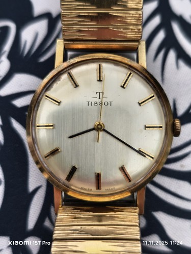 Vintage tissot 14k gold - vintage,