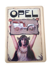 Blechschild, Opel Motorwagen