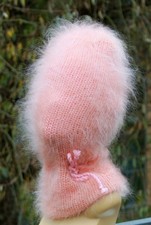 3 Schicht langhaar Mohair Balaklava soft  fuzzy thick  Schlüpfmütze pfitsich