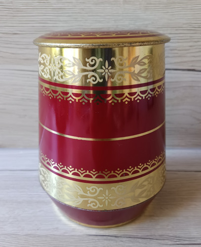 Schöne alte runde - , blechdose
