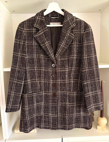 Max mara damen tweed jacke - tweed,