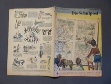 DDR Zeitschrift, Die Schulpost, Jahrgang 1948 Nr.7, Volk und Wissen