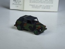 (KD-39) Wiking 6960928 VW 181 Kübelwagen The Thing Bundeswehr Flecken in OVP
