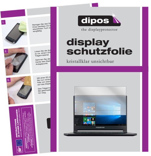 Schutzfolie klar für - 2x,