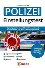 Einstellungstest Polizei 2018 inklusive App: 800 Au... | Buch | Zustand sehr gut