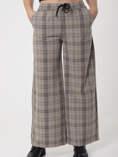 Noisy May - High Waist / Wide Leg Stoffhose Jamie | Gr.: S / L32  | Farbe: Beige