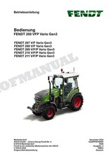 FENDT 200 V/F/P 207 V/F 208