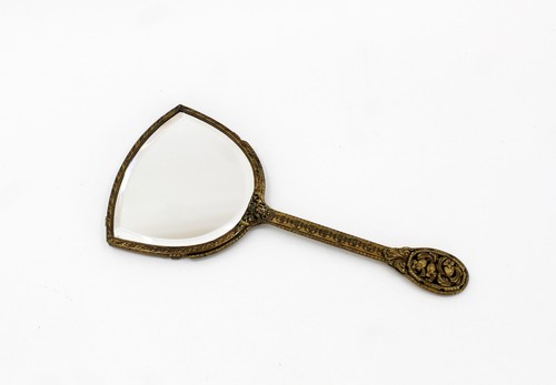 Vintage handspiegel antik - vintage,