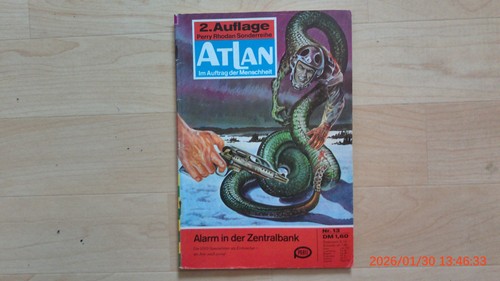 Atlan scifi romanheft - scifi-romanheft, nr.