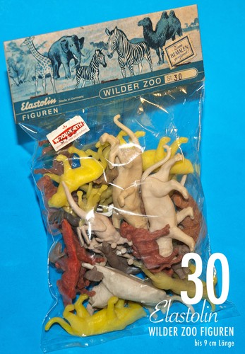 Elastolin plastikfiguren - 30,