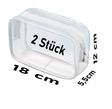 Transparent Kosmetiktasche PVC