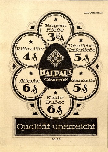 Cigaretten halpaus - v.,