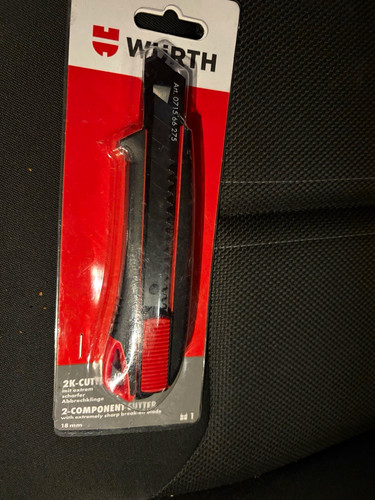 Würth cutter cuttermesser - 2k-cutter,