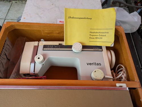 Koffernähmaschine veritas - koffernähmaschine, "veritas"
