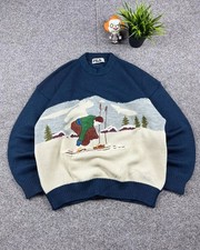 Fila Vintage Ski Scene Wool