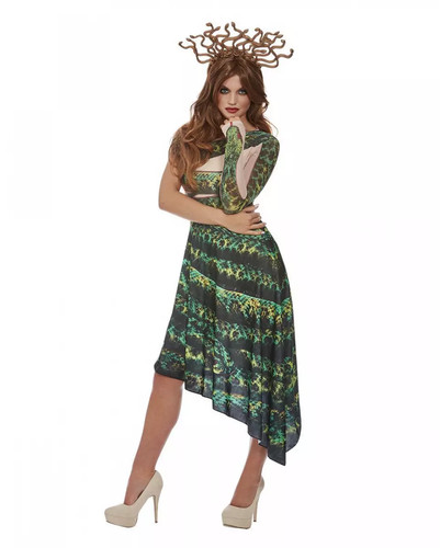 Medusa damen kostüm mit - kostüm,