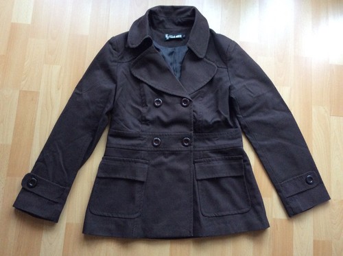 Jacke damen mantel braun - braun, gr