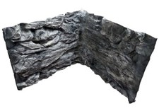 Aquarium Aquarium Hintergrund JUWEL Trigon 190 3D Grau Felsen Polyresin Dekor