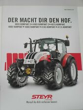 STEYR KOMPAKT Traktoren Prospekt von 11/2014 ( STEYR 55 )