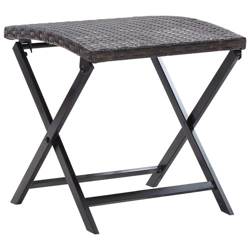 Klapphocker poly rattan - poly,