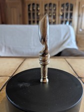 Pfeifenstopfer Aus Argentinischen Marmor Holz Und Messing Handarbeit