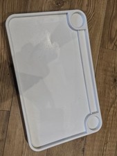 Ikea Nordby weiß Kunststoff & Metall Klappbett Laptop Tablett Tisch selten GC