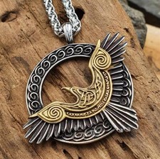 Silber, Goldfarbender Raben