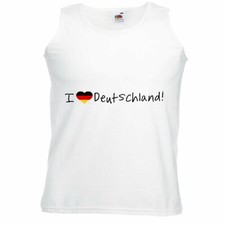 Tank Top I LOVE DEUTSCHLAND