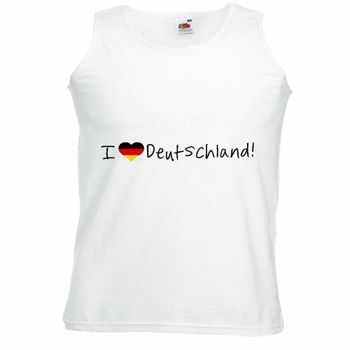 Tank top love deutschland - top,