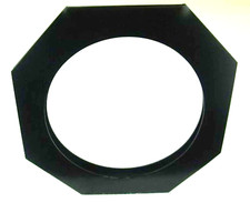 Farbfilterrahmen PAR-30 SCHWARZ Farbfilter-Halter 8-eckig Filter-Frame Rahmen