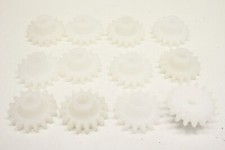12x  35mm 16 Zahn Zahnrad Kunststoff Plastik Stirnrad 13
