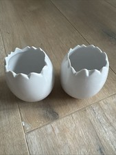 Osterdeko 2 Vasen zerbrochenes