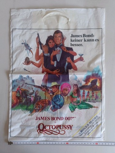 1980 Plastiktüte Tote JAMES