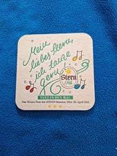 Bierdeckel 1991 - Tanz In Den Mai - Stern Pils