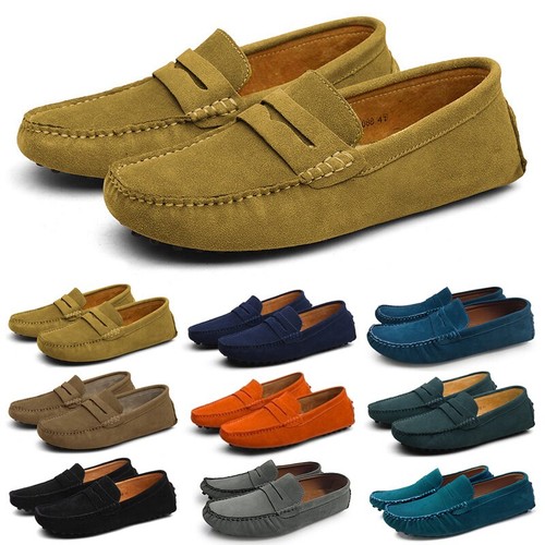 Herren unifarbig halbschuhe - unifarbig,